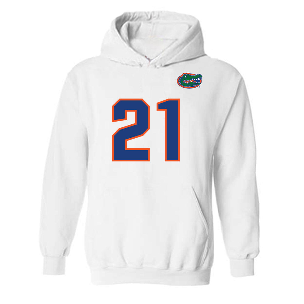 Florida - NCAA Football : KD Daniels - Replica Shersey Hooded Sweatshirt-0