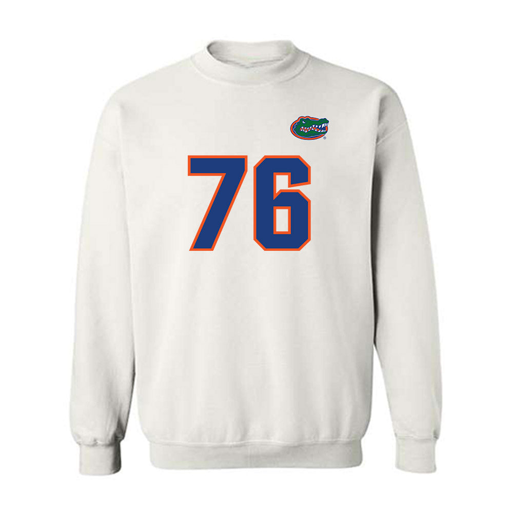 Florida - NCAA Football : Mark Faircloth - Replica Shersey Crewneck Sweatshirt-0
