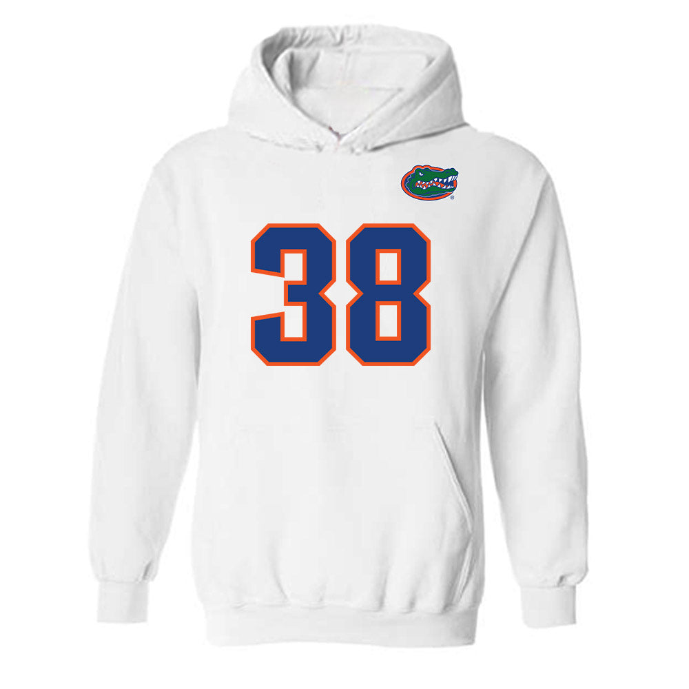 Florida - NCAA Football : Nicholas Inglis - Replica Shersey Hooded Sweatshirt-0
