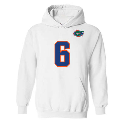 Florida - NCAA Football : Dallas Wilson - Replica Shersey Hooded Sweatshirt-0