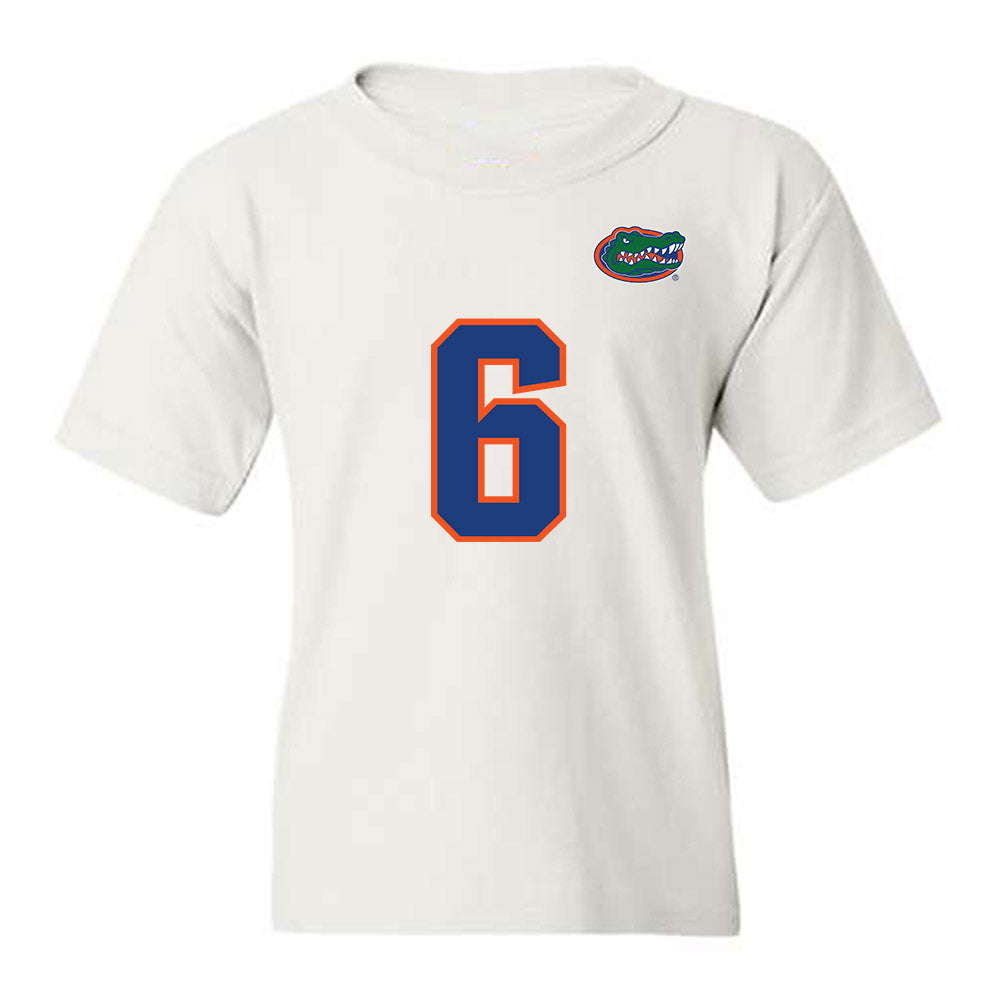 Florida - NCAA Football : Jvari Flowers - Replica Shersey Youth T-Shirt-0