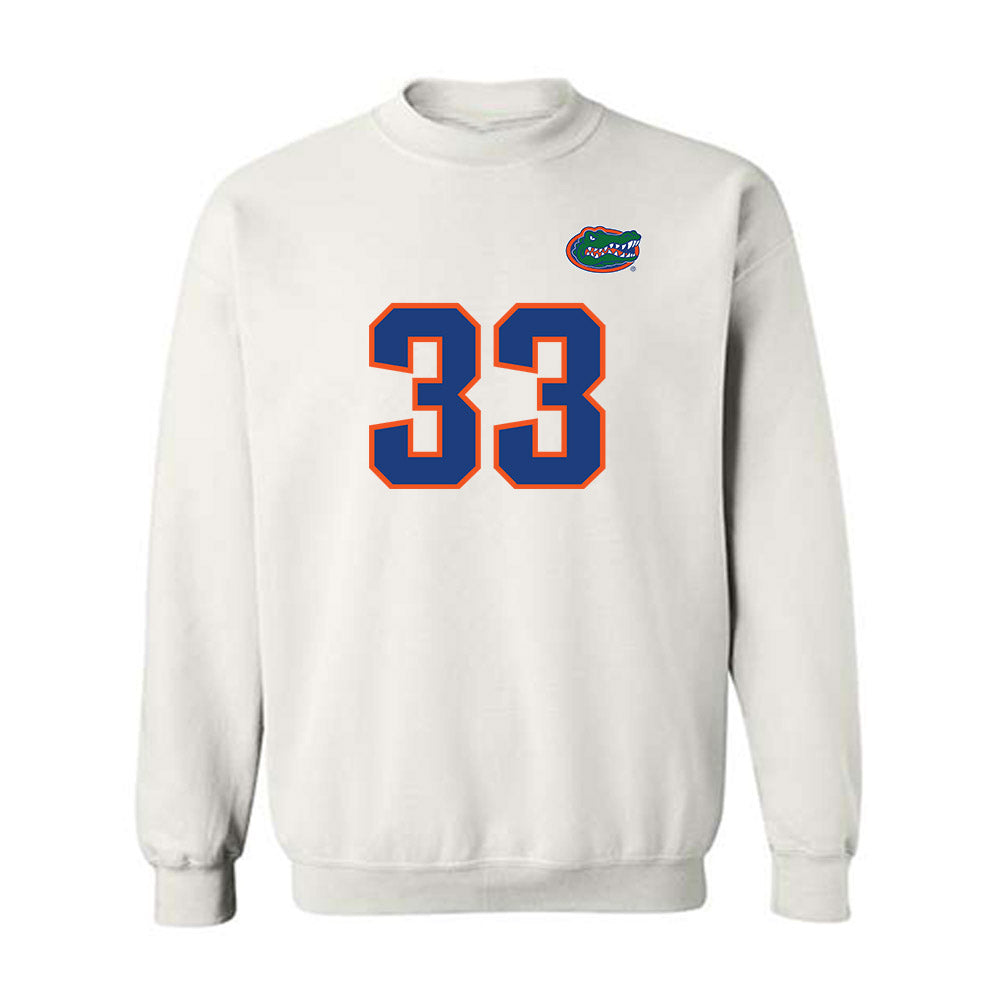 Florida - NCAA Football : Brian Case - Replica Shersey Crewneck Sweatshirt-0