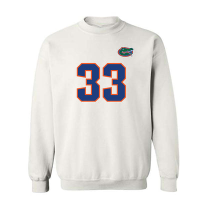 Florida - NCAA Football : Brian Case - Replica Shersey Crewneck Sweatshirt-0