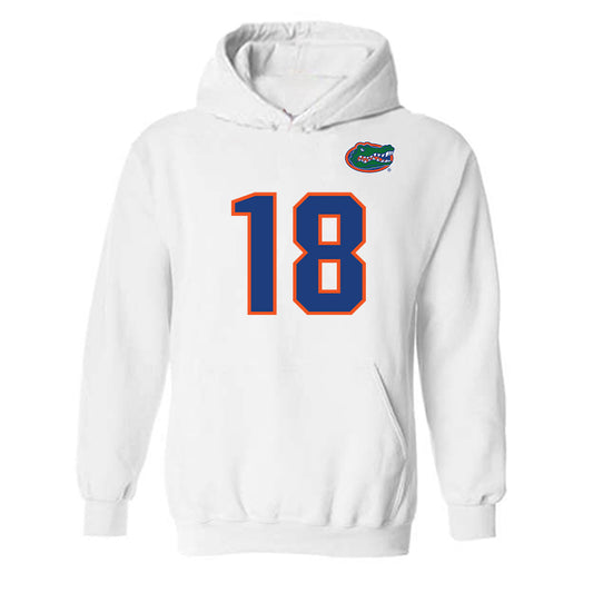 Florida - NCAA Football : Davian Groce - Replica Shersey Hooded Sweatshirt-0