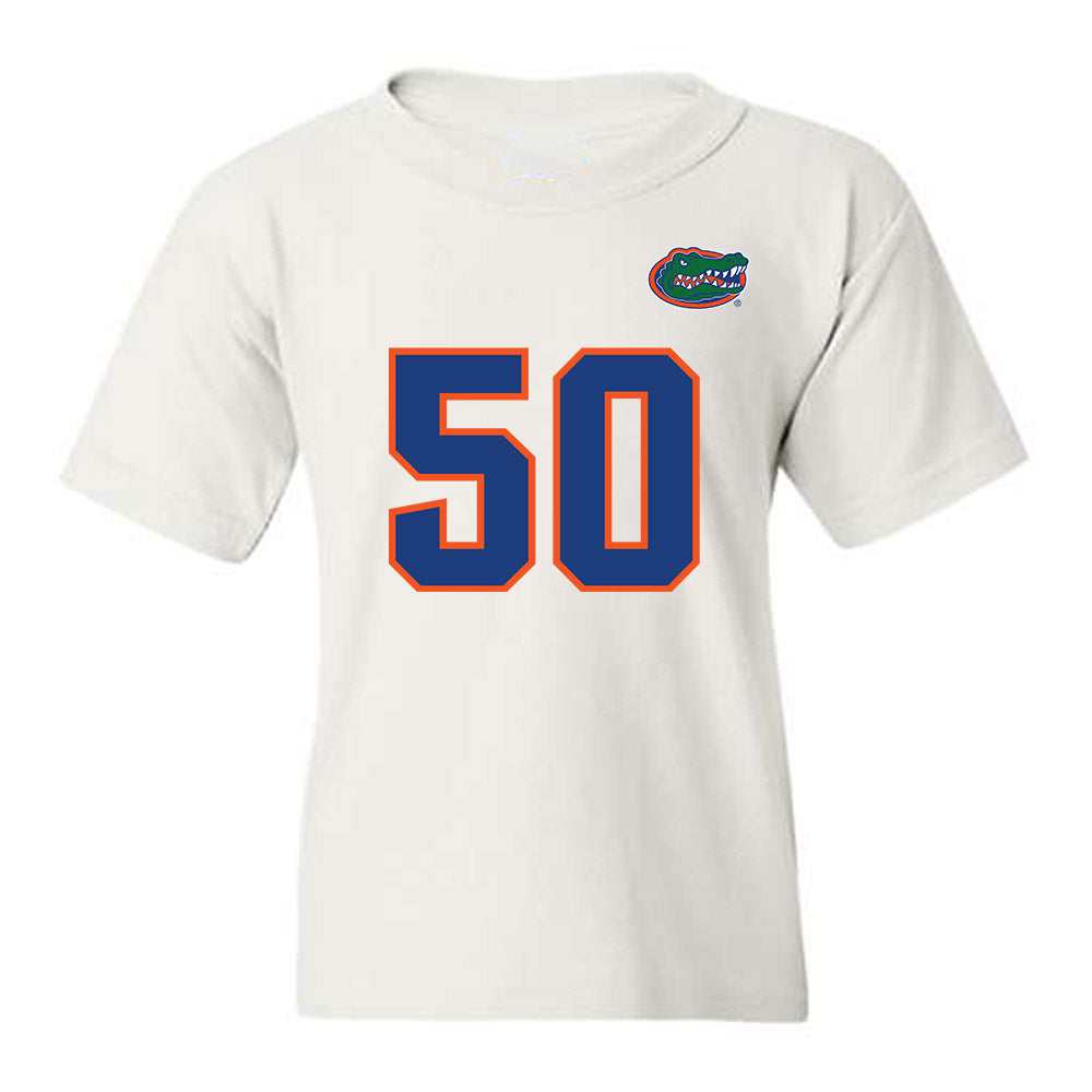 Florida - NCAA Football : Jason Zandamela - Replica Shersey Youth T-Shirt-0