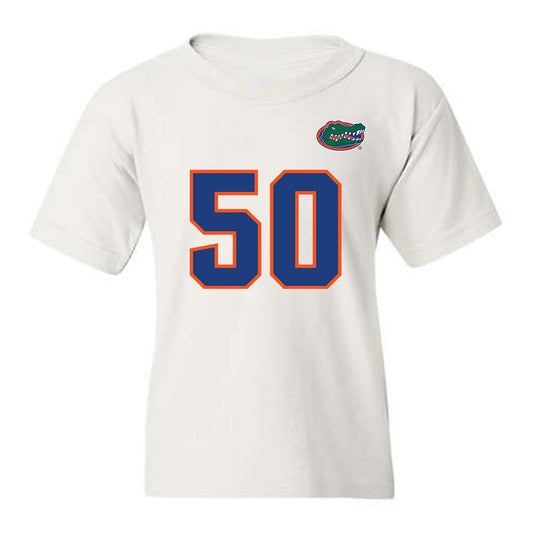 Florida - NCAA Football : Jason Zandamela - Replica Shersey Youth T-Shirt-0