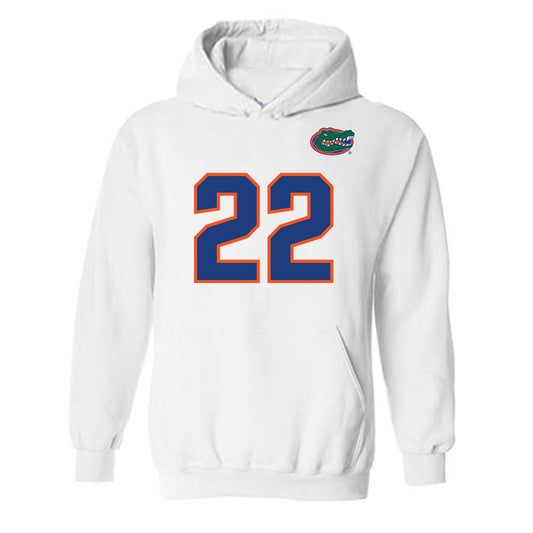Florida - NCAA Football : Kofi Asare - Replica Shersey Hooded Sweatshirt-0