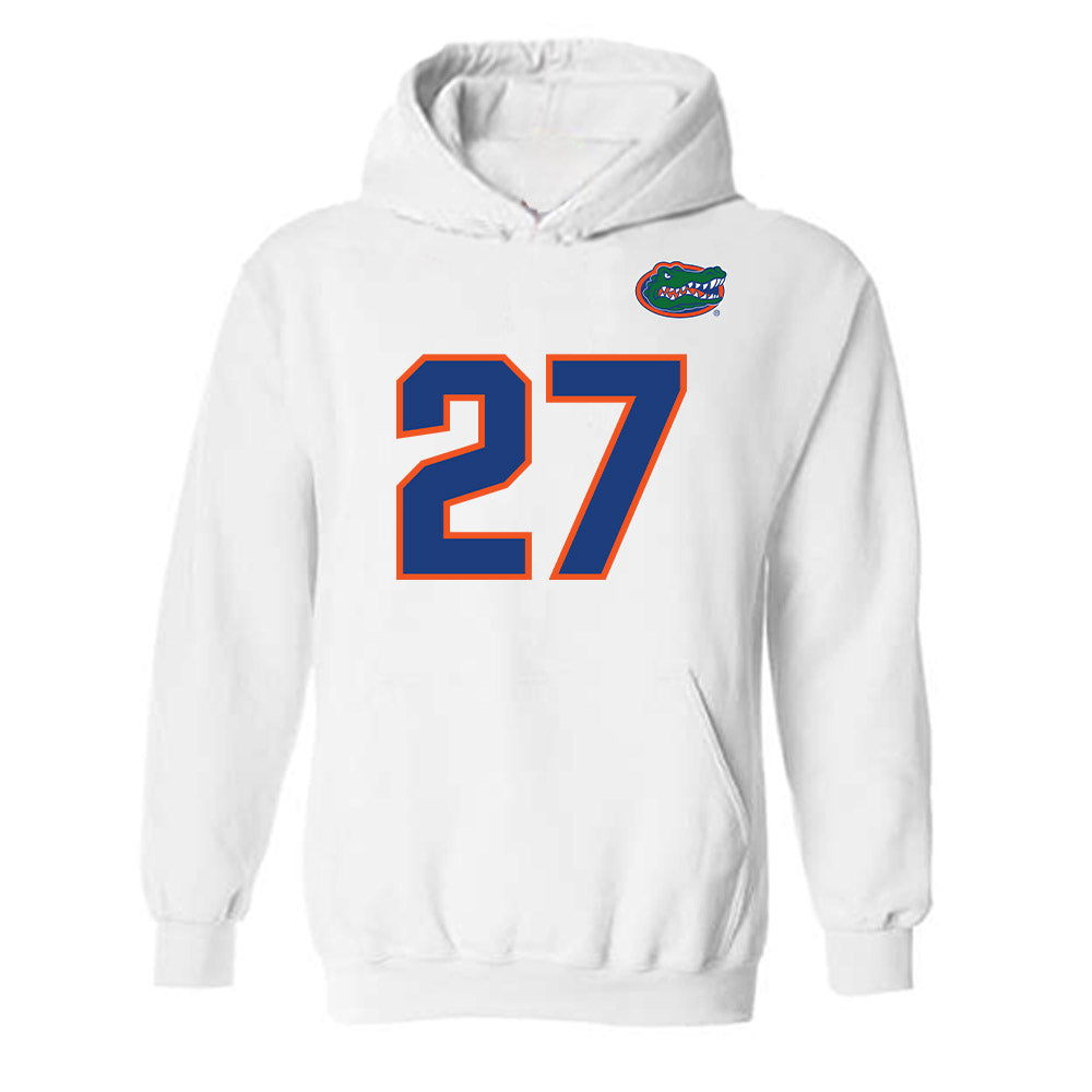 Florida - NCAA Football : Dijon Johnson - Replica Shersey Hooded Sweatshirt-0