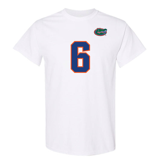 Florida - NCAA Football : Jvari Flowers - Replica Shersey T-Shirt-0