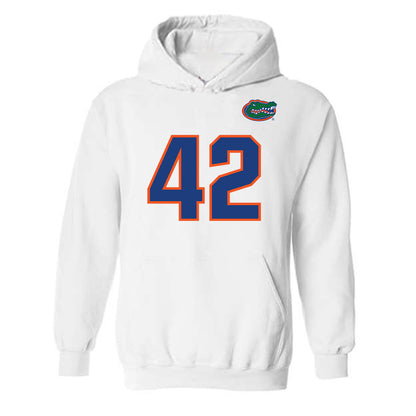Florida - NCAA Football : Matthew Kade - Replica Shersey Hooded Sweatshirt-0