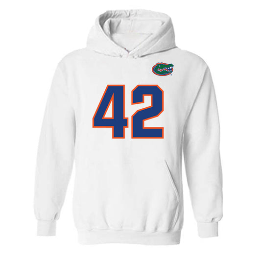 Florida - NCAA Football : Matthew Kade - Replica Shersey Hooded Sweatshirt-0