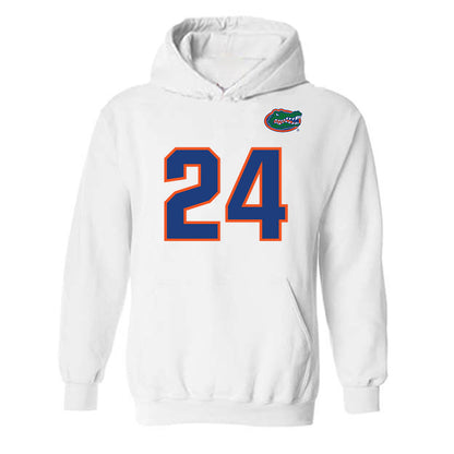 Florida - NCAA Football : Ja'Kobi Jackson - Replica Shersey Hooded Sweatshirt-0