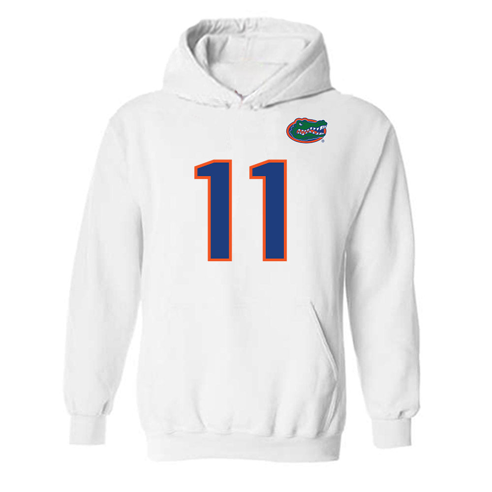 Florida - NCAA Football : LJ McCray - Replica Shersey Hooded Sweatshirt-0