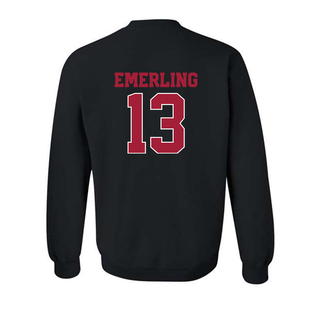 Oklahoma - NCAA Softball : Isabela Emerling - Fashion Shersey Crewneck Sweatshirt-1