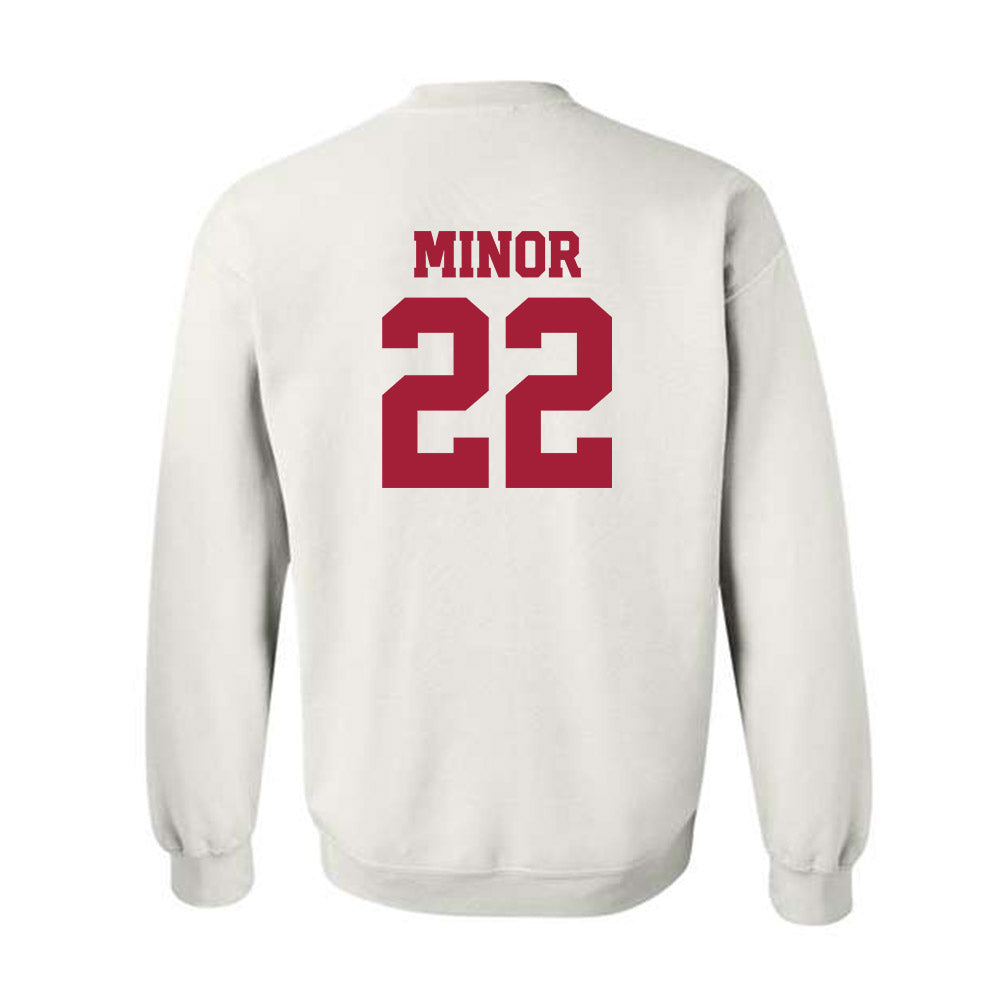 Oklahoma - NCAA Softball : Kai Minor - Sports Shersey Crewneck Sweatshirt-1