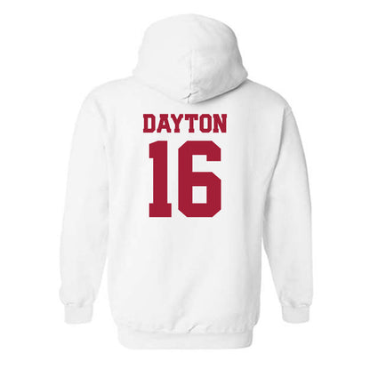 Oklahoma - NCAA Softball : Abigale Dayton - Sports Shersey Hooded Sweatshirt-1
