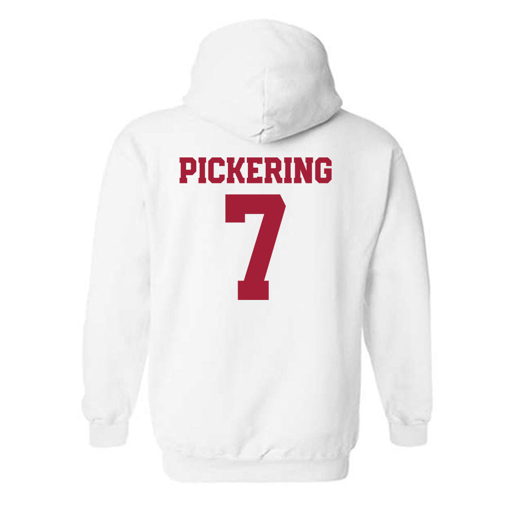 Oklahoma - NCAA Softball : Kasidi Pickering - Sports Shersey Hooded Sweatshirt-1