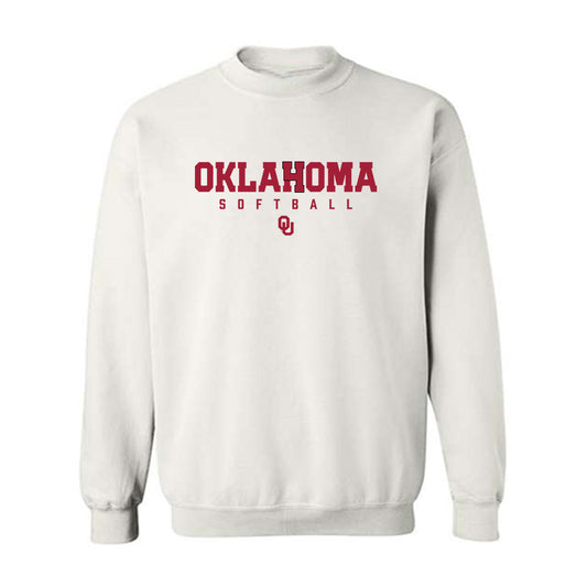 Oklahoma - NCAA Softball : Tia Milloy - Sports Shersey Crewneck Sweatshirt-0