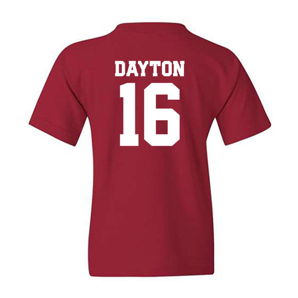 Oklahoma - NCAA Softball : Abigale Dayton - Sports Shersey Youth T-Shirt-1