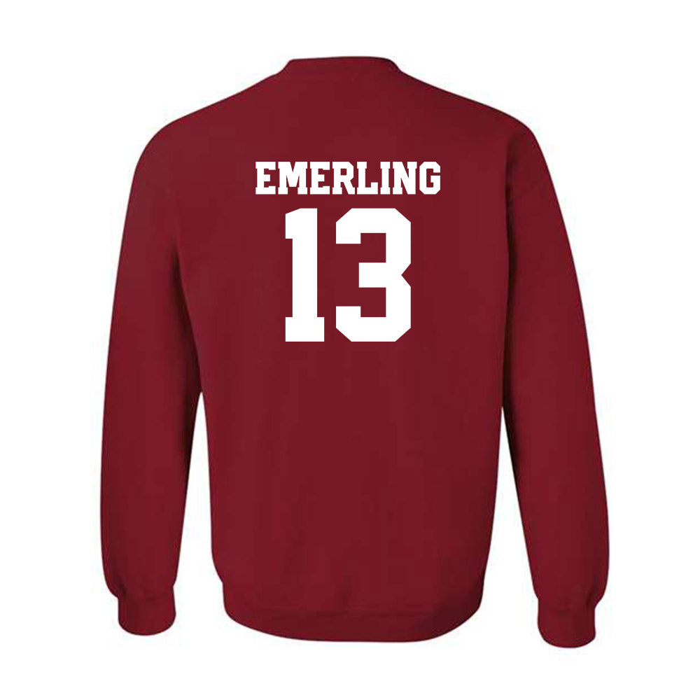 Oklahoma - NCAA Softball : Isabela Emerling - Sports Shersey Crewneck Sweatshirt-1