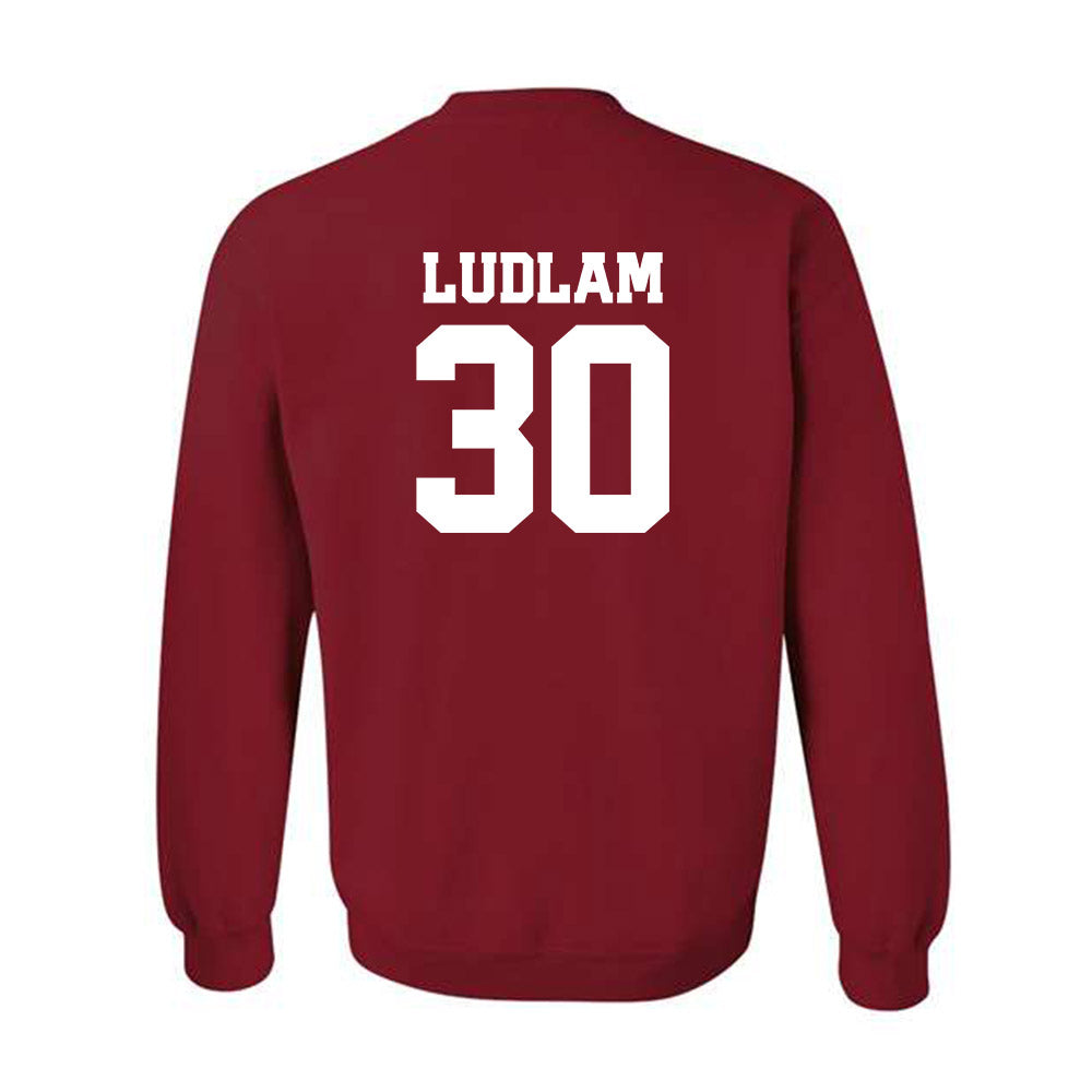 Oklahoma - NCAA Softball : Riley Ludlam - Sports Shersey Crewneck Sweatshirt