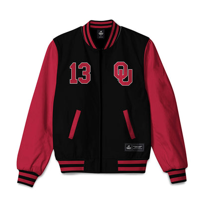 Oklahoma - NCAA Softball : Isabela Emerling - Bomber Jacket-0