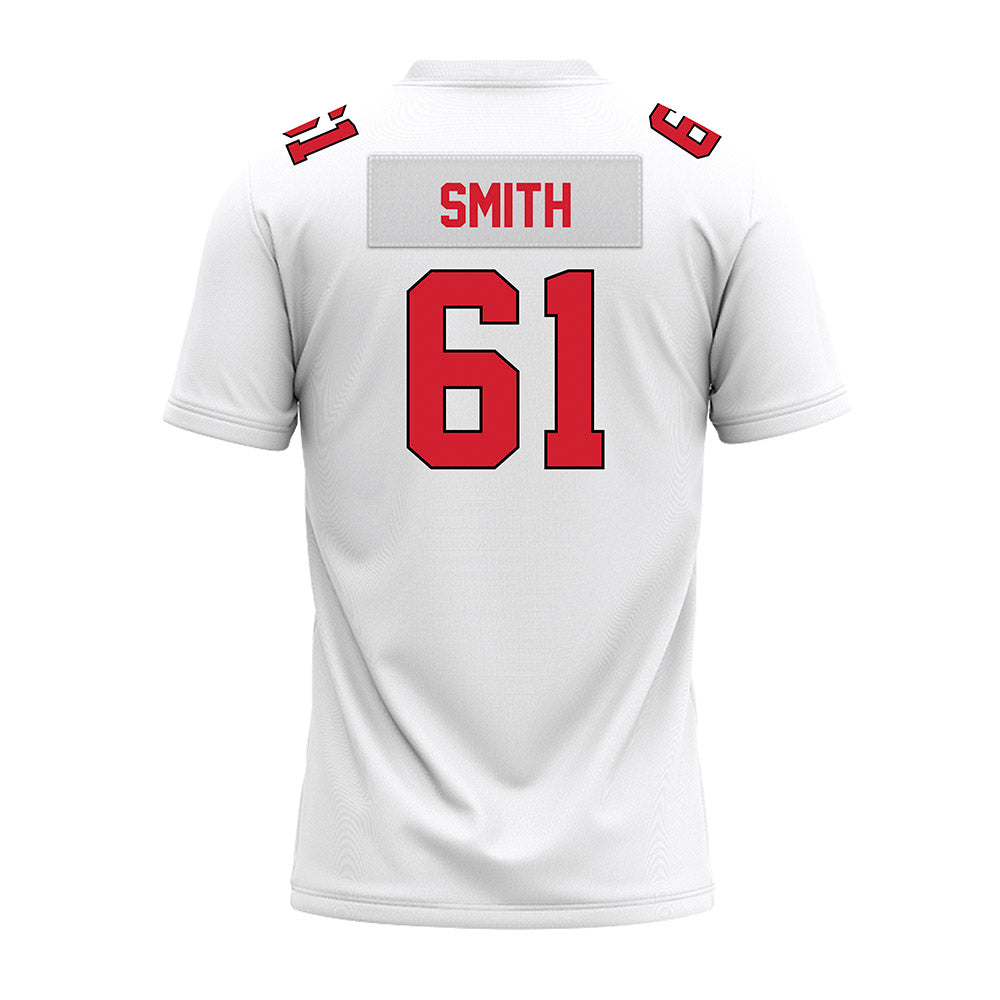 Illinois State - NCAA Football : Brandon Smith - White Premium Football Jersey-1