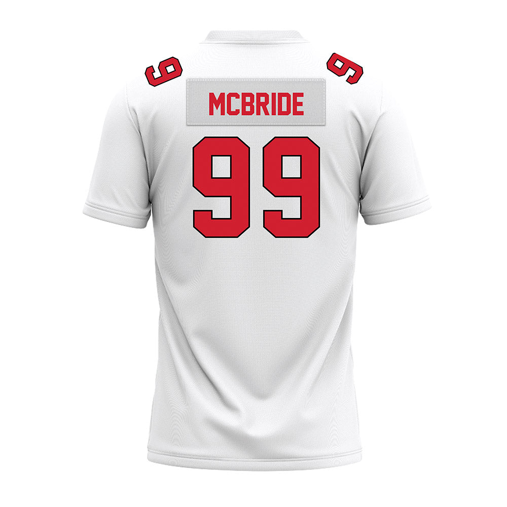 Illinois State - NCAA Football : Donovan McBride - White Premium Football Jersey-1