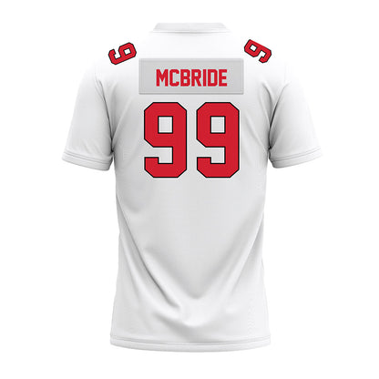 Illinois State - NCAA Football : Donovan McBride - White Premium Football Jersey-1