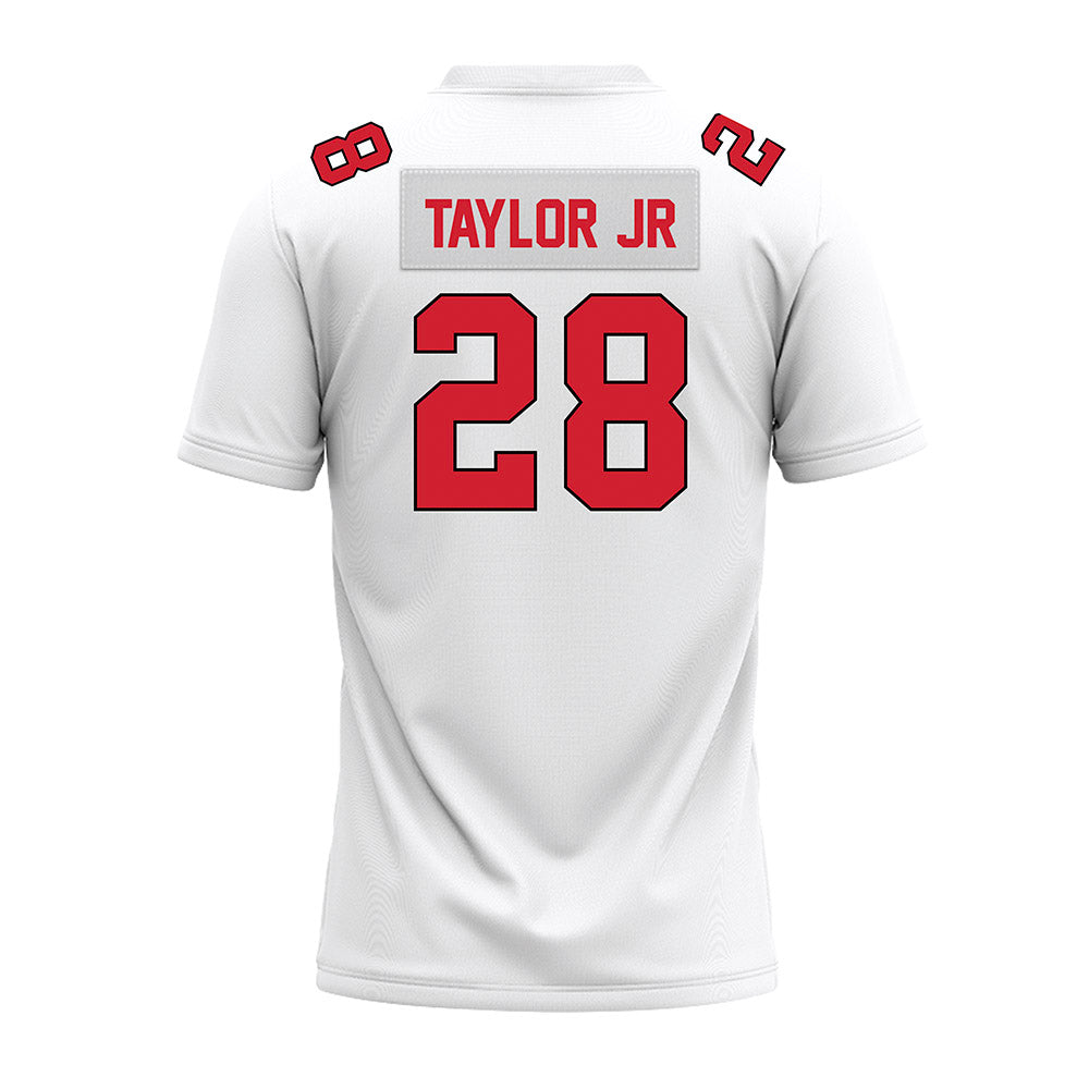 Illinois State - NCAA Football : Chris Taylor Jr - White Premium Football Jersey-1