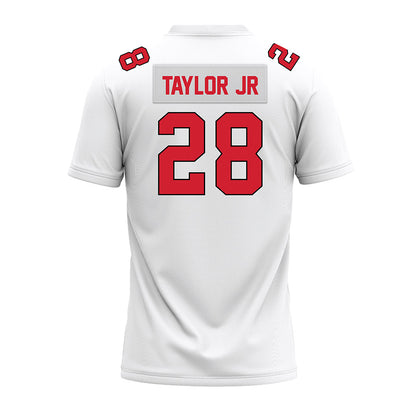 Illinois State - NCAA Football : Chris Taylor Jr - White Premium Football Jersey-1