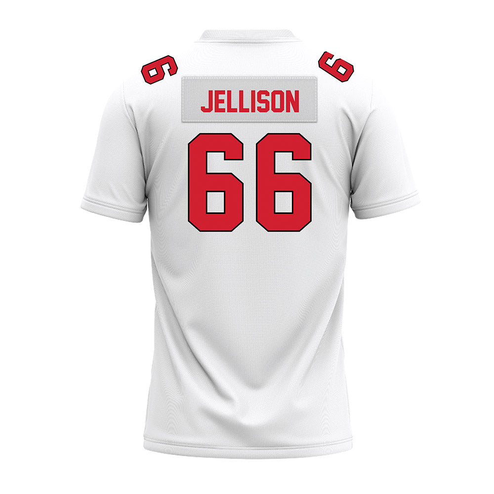 Illinois State - NCAA Football : Brayden Jellison - White Premium Football Jersey-1