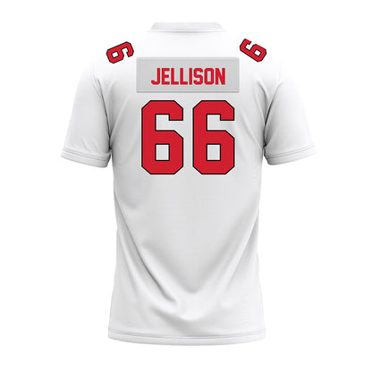 Illinois State - NCAA Football : Brayden Jellison - White Premium Football Jersey-1