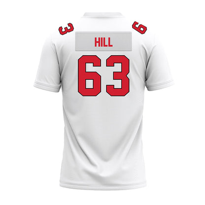 Illinois State - NCAA Football : Chris Hill - White Premium Football Jersey-1
