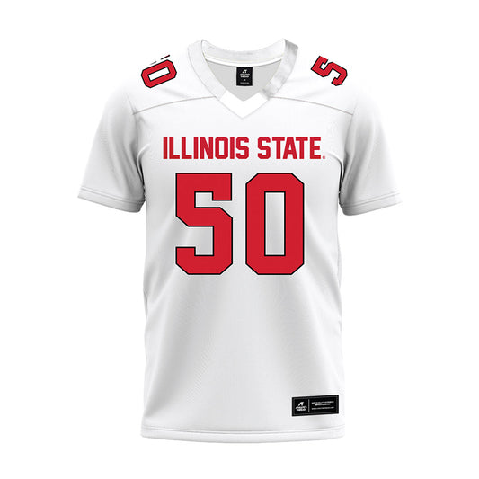 Illinois State - NCAA Football : Jalan Gaines - White Premium Football Jersey