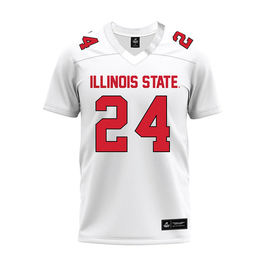 Illinois State - NCAA Football : Doreon Dubose - White Premium Football Jersey-0