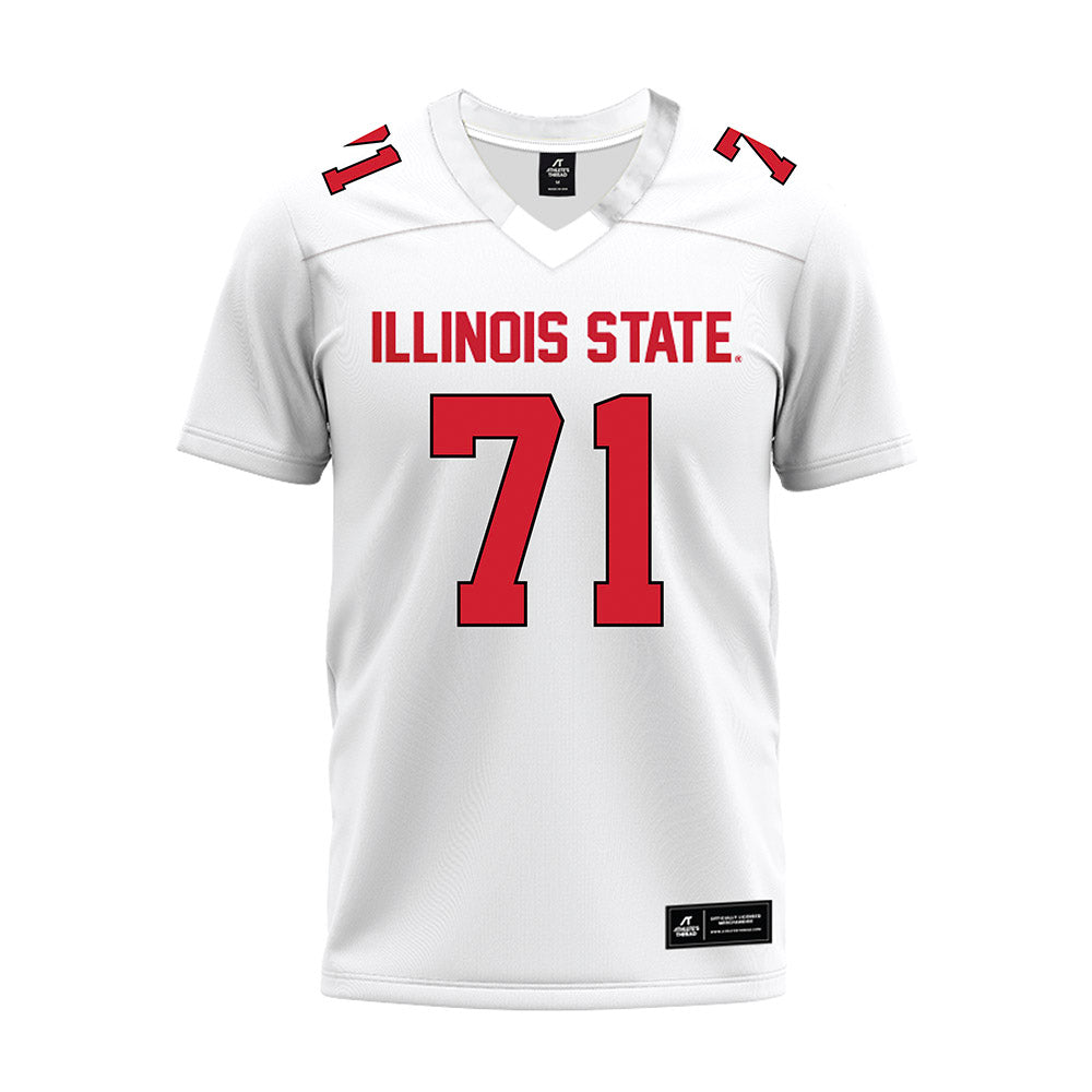 Illinois State - NCAA Football : Jacob Finley - White Premium Football Jersey-0