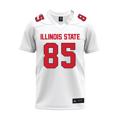 Illinois State - NCAA Football : Javon Charles - White Premium Football Jersey