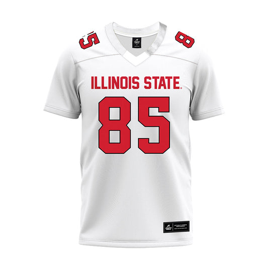 Illinois State - NCAA Football : Javon Charles - White Premium Football Jersey