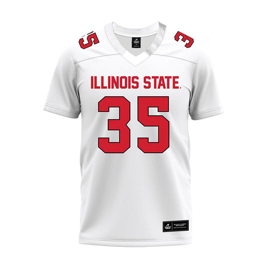 Illinois State - NCAA Football : Anthony Corona - White Premium Football Jersey-0