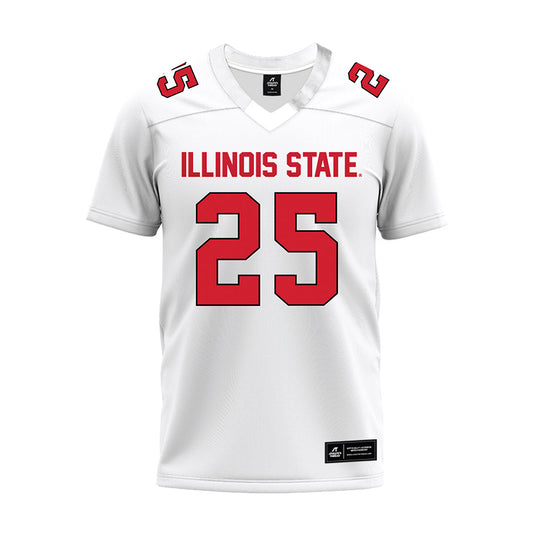 Illinois State - NCAA Football : Cam Wilson - White Premium Football Jersey-0
