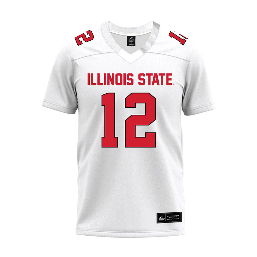 Illinois State - NCAA Football : Jashawn Echols - White Premium Football Jersey-0