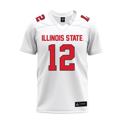Illinois State - NCAA Football : Jashawn Echols - White Premium Football Jersey-0