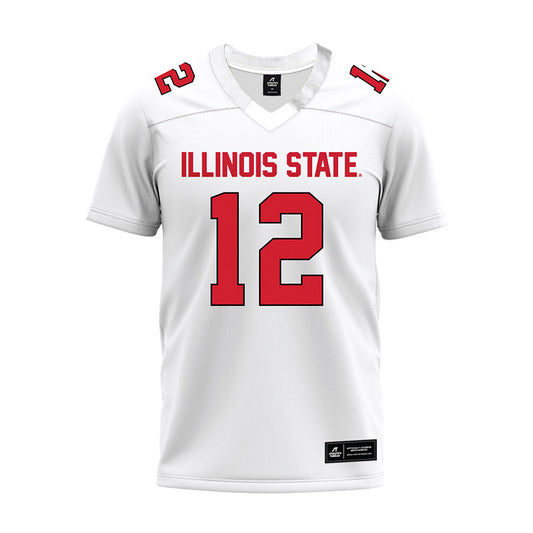 Illinois State - NCAA Football : Jashawn Echols - White Premium Football Jersey-0