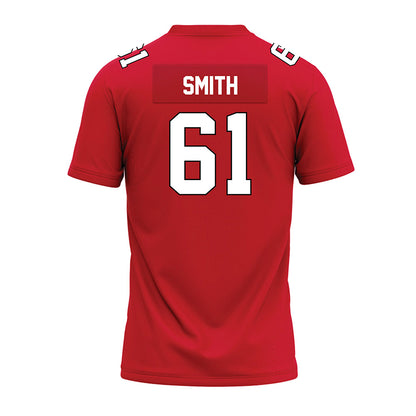 Illinois State - NCAA Football : Brandon Smith - Red Premium Football Jersey-1