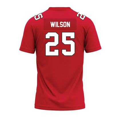 Illinois State - NCAA Football : Cam Wilson - Red Premium Football Jersey-1
