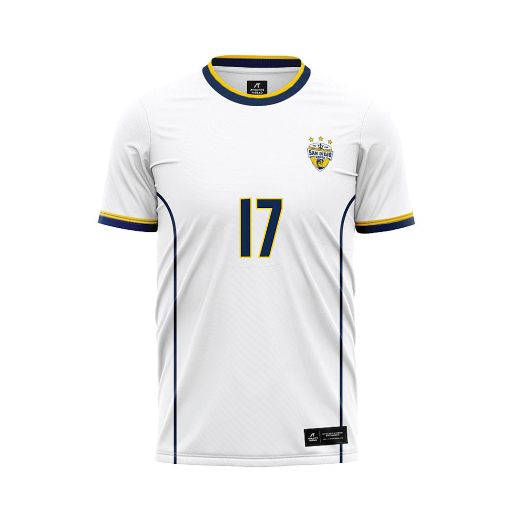 UCSD - NCAA Women's Soccer : Allison Luo - White Soccer Jersey