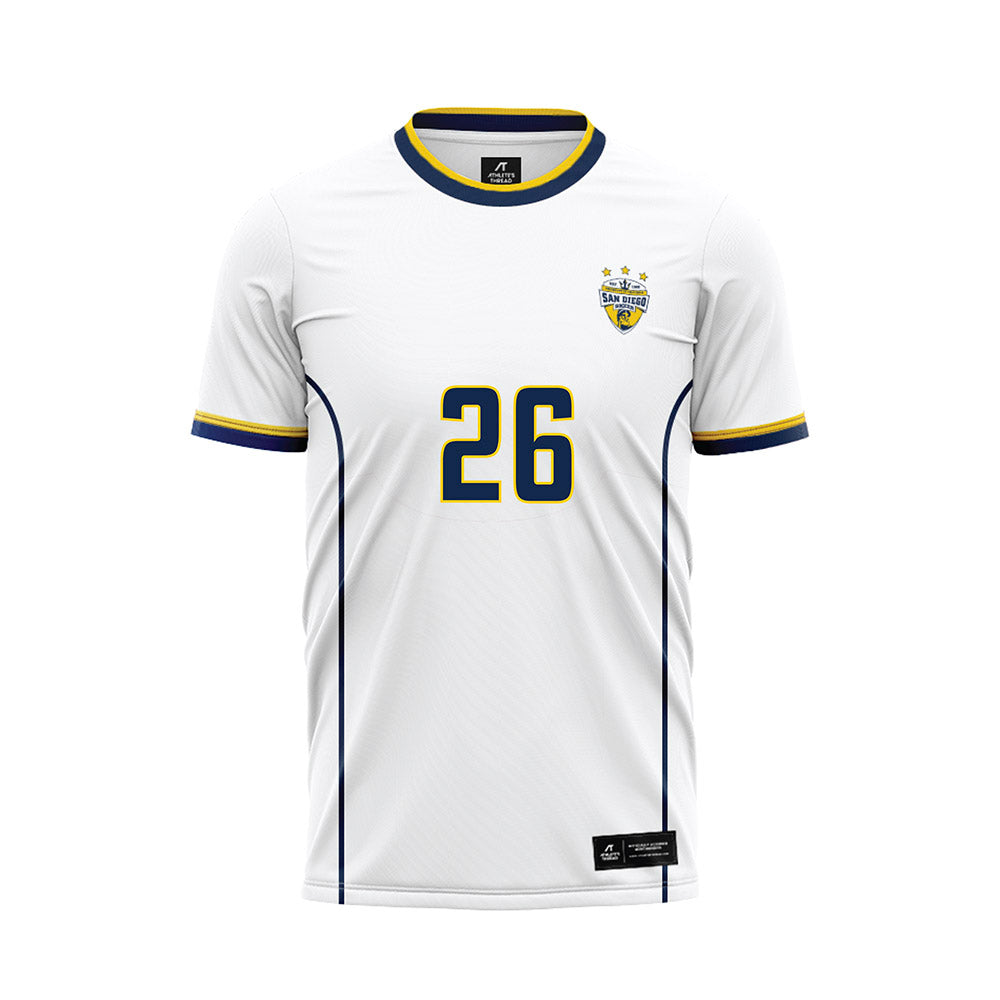 UCSD - NCAA Women's Soccer : Lucy Granger - White Soccer Jersey