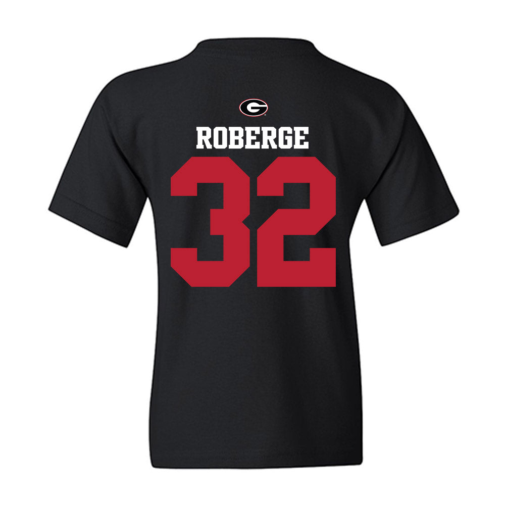 Georgia - NCAA Baseball : Joshua Roberge - Fashion Shersey Youth T-Shirt-1