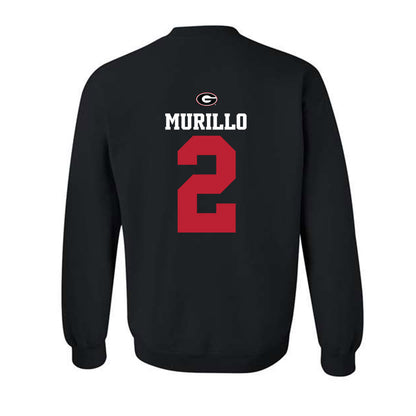 Georgia - NCAA Baseball : Sebastian Murillo - Fashion Shersey Crewneck Sweatshirt-1